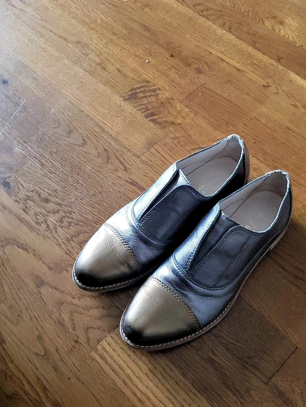 BIS Two-Tone Loafers US 8.5